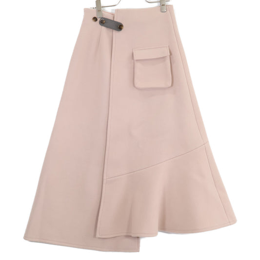 Ameri アメリ ピンク undressed duffle detail skirt スカート