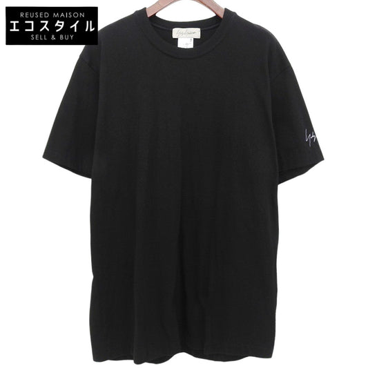 Yohji Yamamoto ヨウジヤマモト 美品 Tシャツ トップス レディース ブラック 2 FS-T51-051C トップス