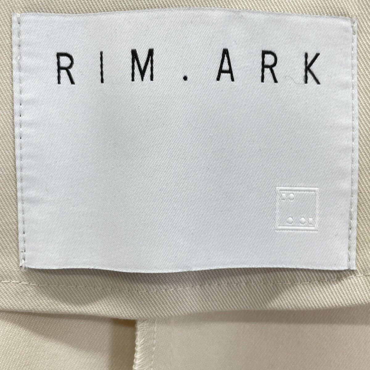 RIM.ARK 浅米色 460ISS30-1481 Asymmetry mode JK 夹克 36 女式