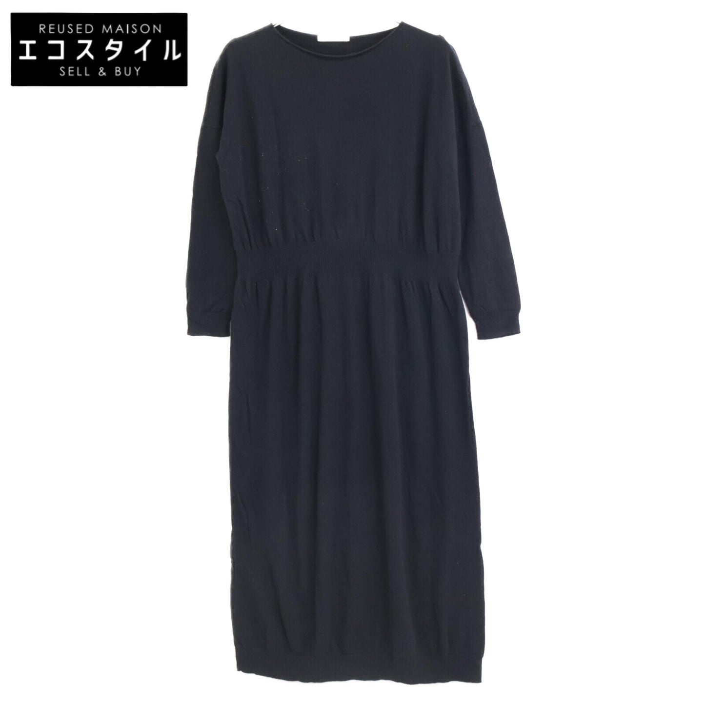 evam eva 【22AW】V223K910 Cotton x Cashmere Knit Dress *No size listed. Ladies