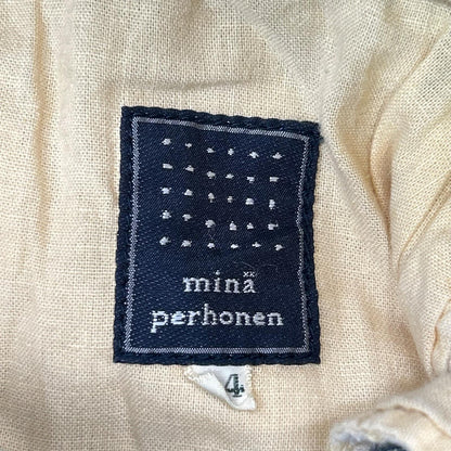 mina perhonen ミナペルホネン always テーパード デニムパンツ② ボトムス