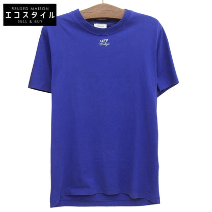 OFF-WHITE 潮牌 Off-White 东京T恤衫 男士 蓝色 M OMAA027T23JER020 23SS 上衣