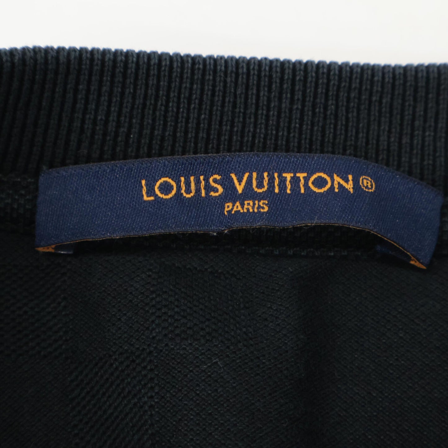 LOUIS VUITTON Louis Vuitton Domestic Regular RM232Q VHI HJY40W Damier Pocket T-Shirt Top
