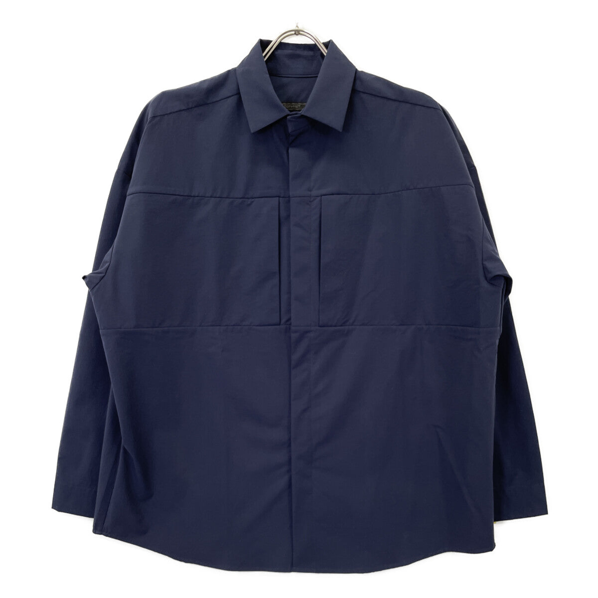 SOPHNET. ソフネット 242040 ネイビー STRETCH TECH長袖シャツ トップス