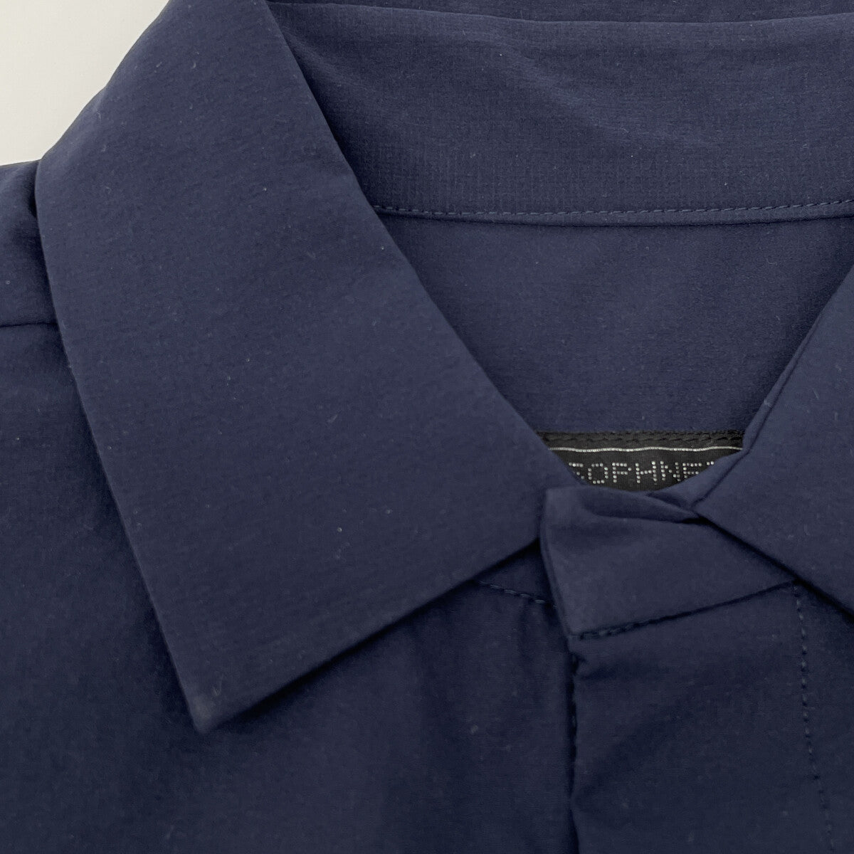 SOPHNET. ソフネット 242040 ネイビー STRETCH TECH長袖シャツ トップス