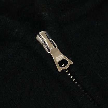 SOPHNET. ソフネット SOPH-242073 黑色 羊毛抓绒拉链连帽衫 上衣 L 男士