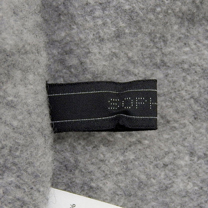 WOOL FLEECE ZIP UP HOODIE 羊毛抓绒拉链连帽衫 男士 灰色 L SOPH-242073 上衣 L 男士