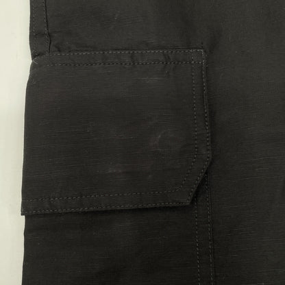 LOEWE H616Y1AX11 Black Paula's Ibiza Cargo Shorts Bottoms