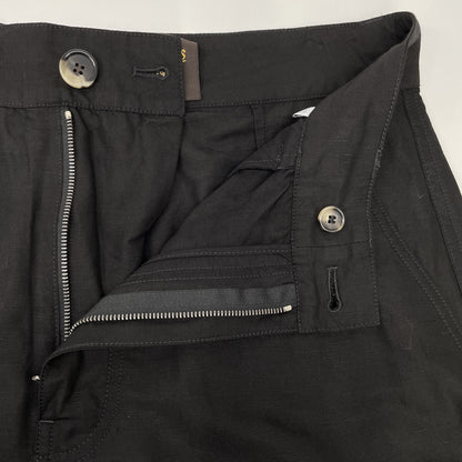 LOEWE H616Y1AX11 Black Paula's Ibiza Cargo Shorts Bottoms