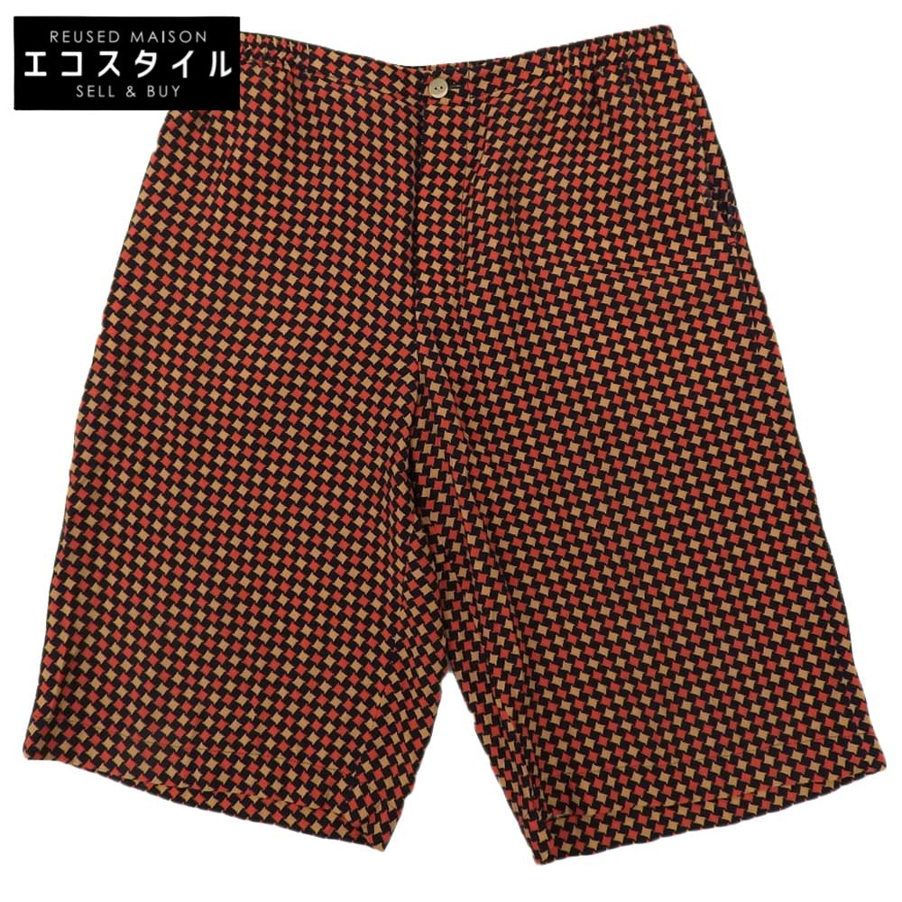 GUCCI グッチ 総柄 ショートパンツ ボトムス メンズ オレンジ系 46 672698 ボトムス