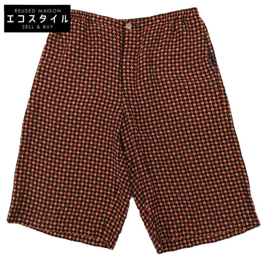 GUCCI グッチ 総柄 ショートパンツ ボトムス メンズ オレンジ系 46 672698 ボトムス