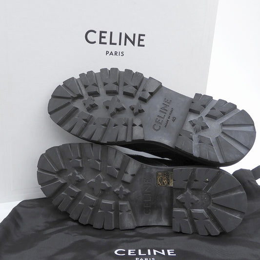 CELINE セリーヌ マーガレット チェルシーブーツ サイドゴアブーツ シューズ メンズ 黒 ブラック 40 シューズ