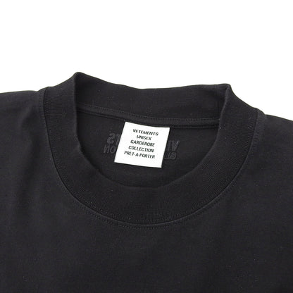 VETEMENTS ヴェトモン South Korea Flag Logo Tee トップス メンズ ブラック S UA52TR280SK トップス