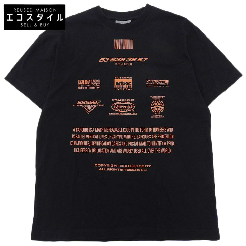 VTMNTS All Rights Reserved Tee Tops Men's Black S VL12TR200B Tops