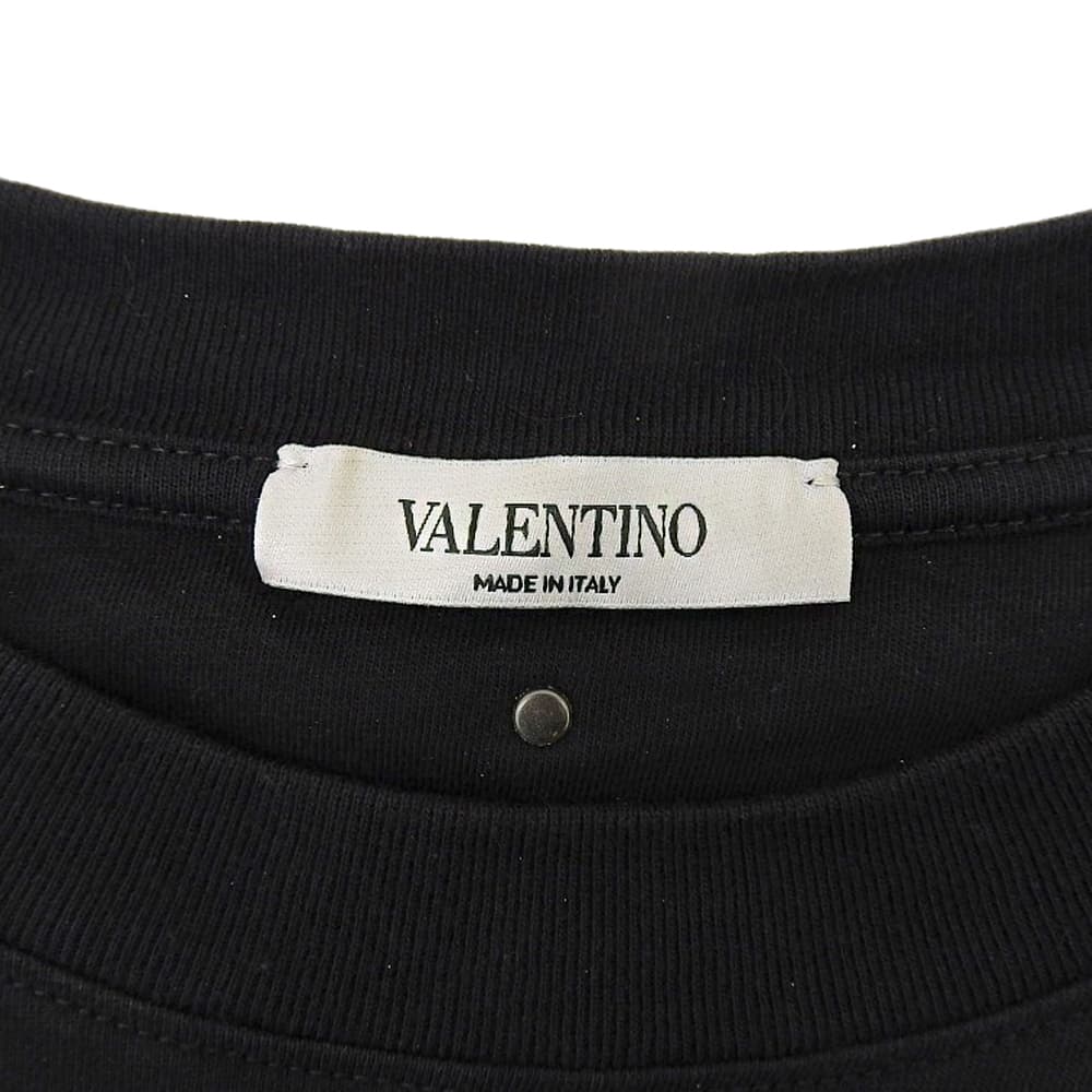 VALENTINO ヴァレンティノ GOOD ROVER プリントTシャツ トップス メンズ ブラック L UV0MG08U6Y3 トップス