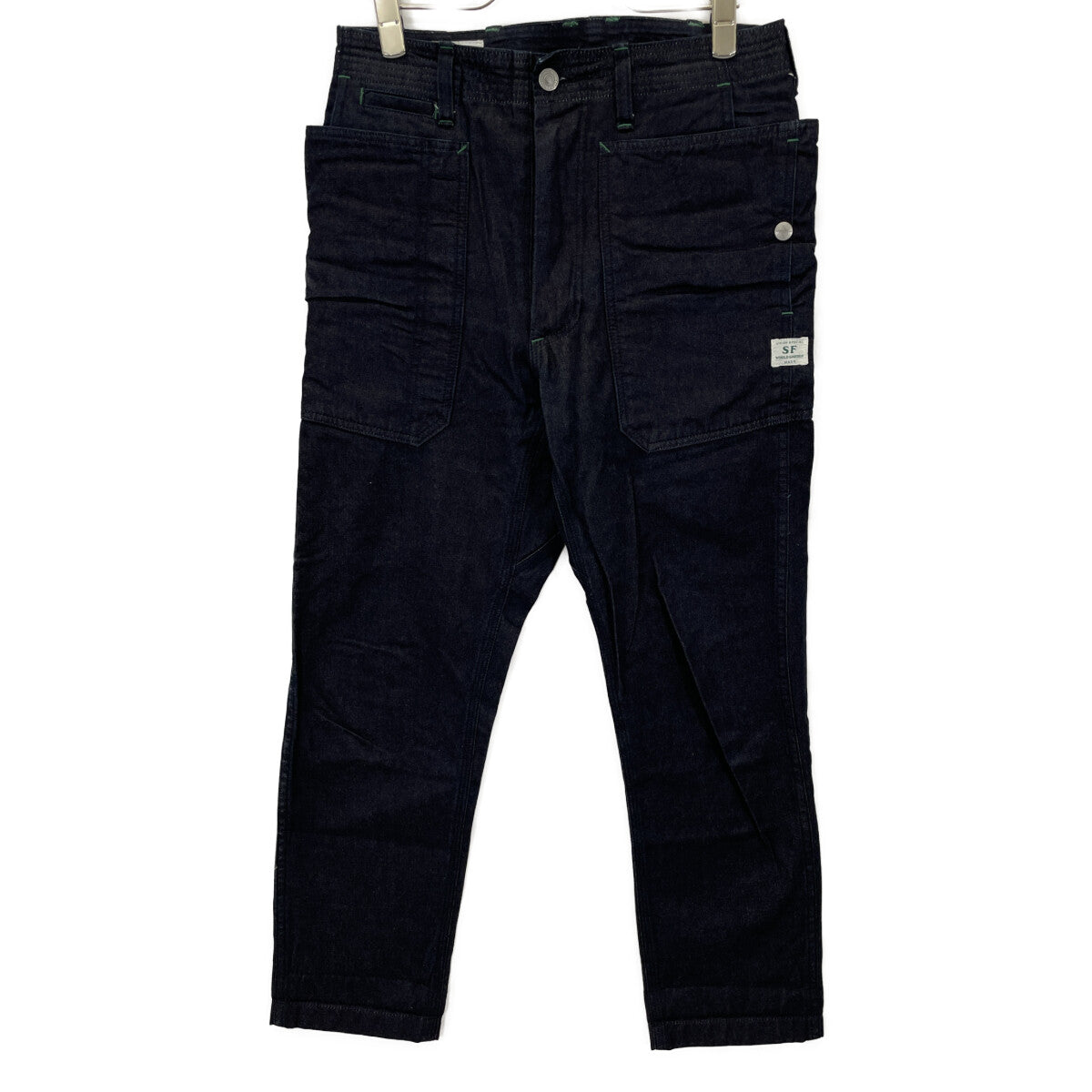 INDIGO FALL LEAF PANTS Bottoms XS Men's