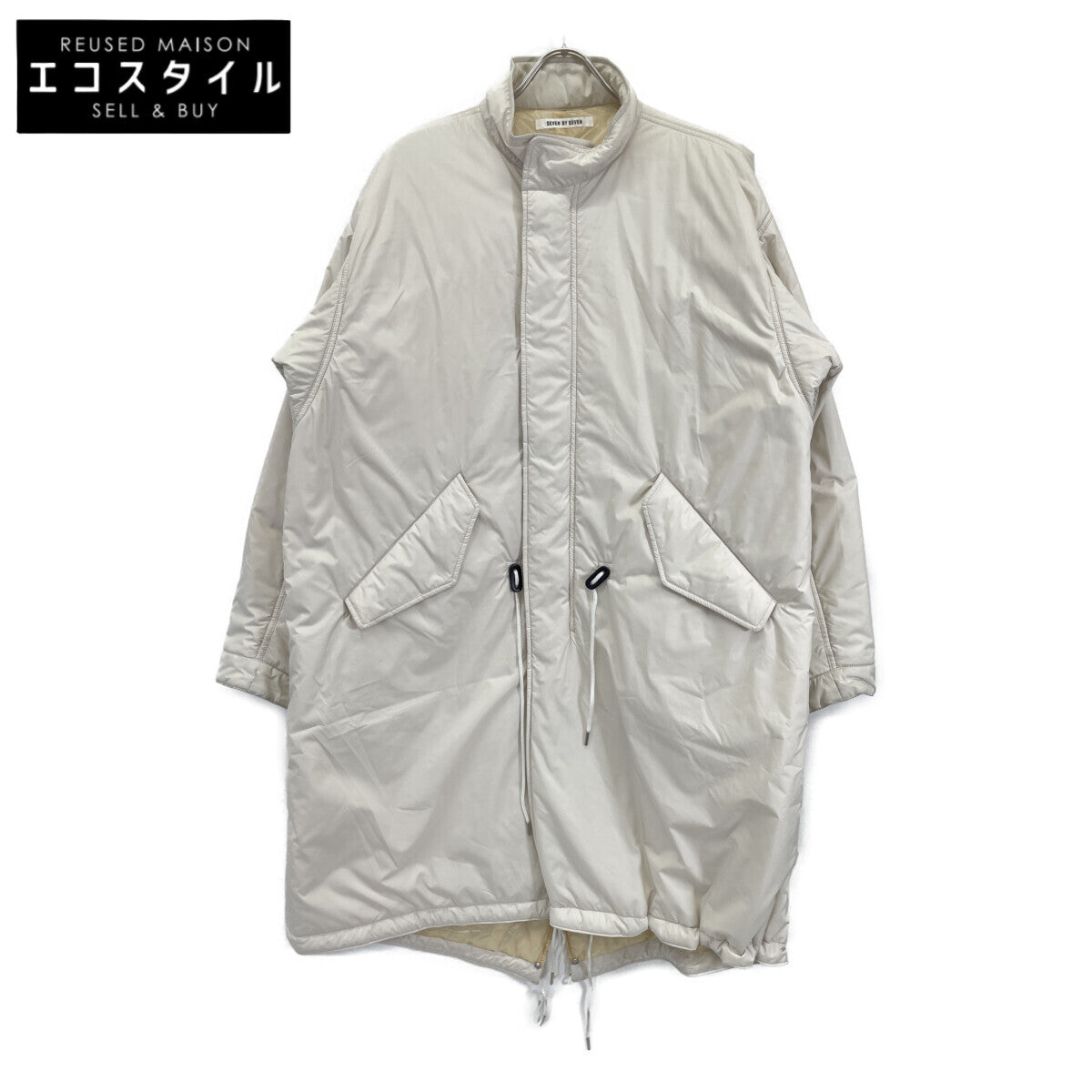 URBAN RESEARCH Special Order Ivory Padded Coat Coat S Women's