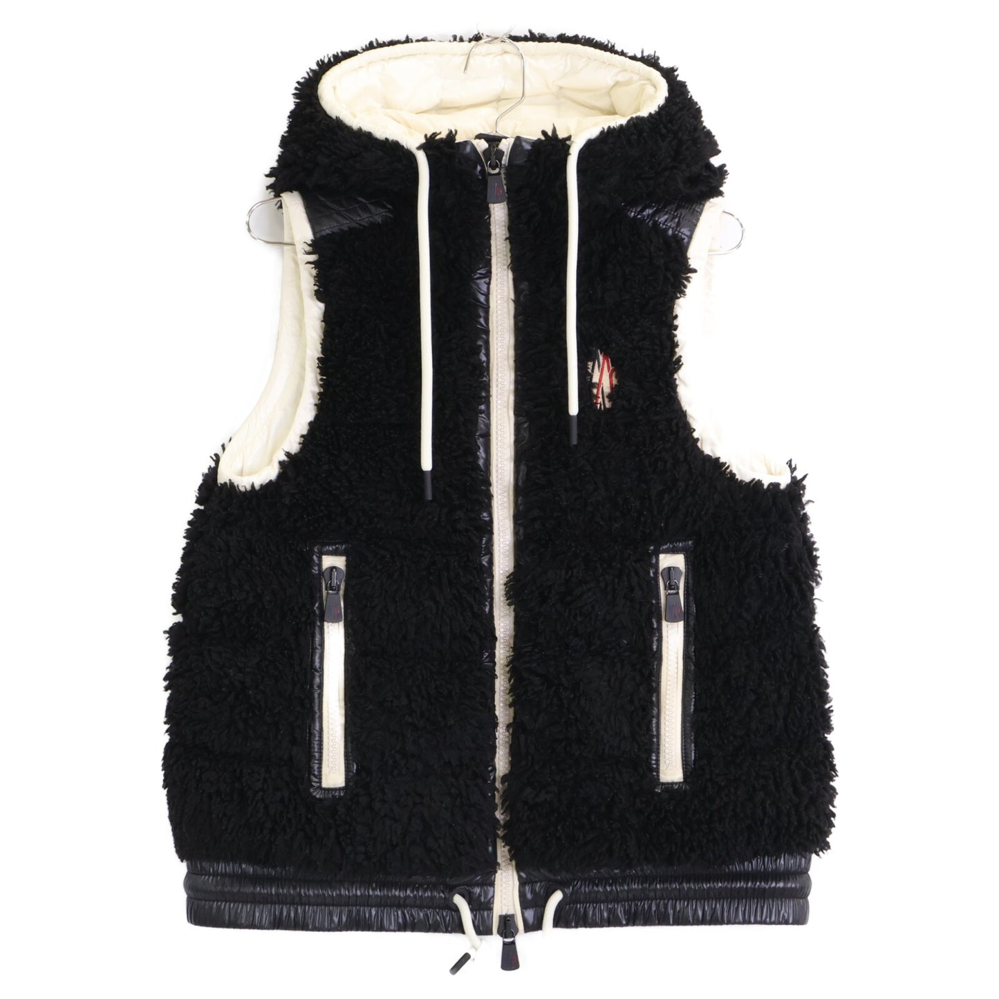GRENOBLE グルノーブル MAGLIA GILET マリア ギレ ボア ダウンベスト ベスト XS レディース