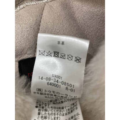 14-08-34-08501 美利奴羊皮无领双面穿外套 36 女士
