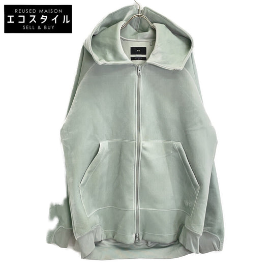 Y-3 ワイスリー ワンダーシルバー 23AW IQ1827 ベルベット FZ ジップアップフーディ ジャケット