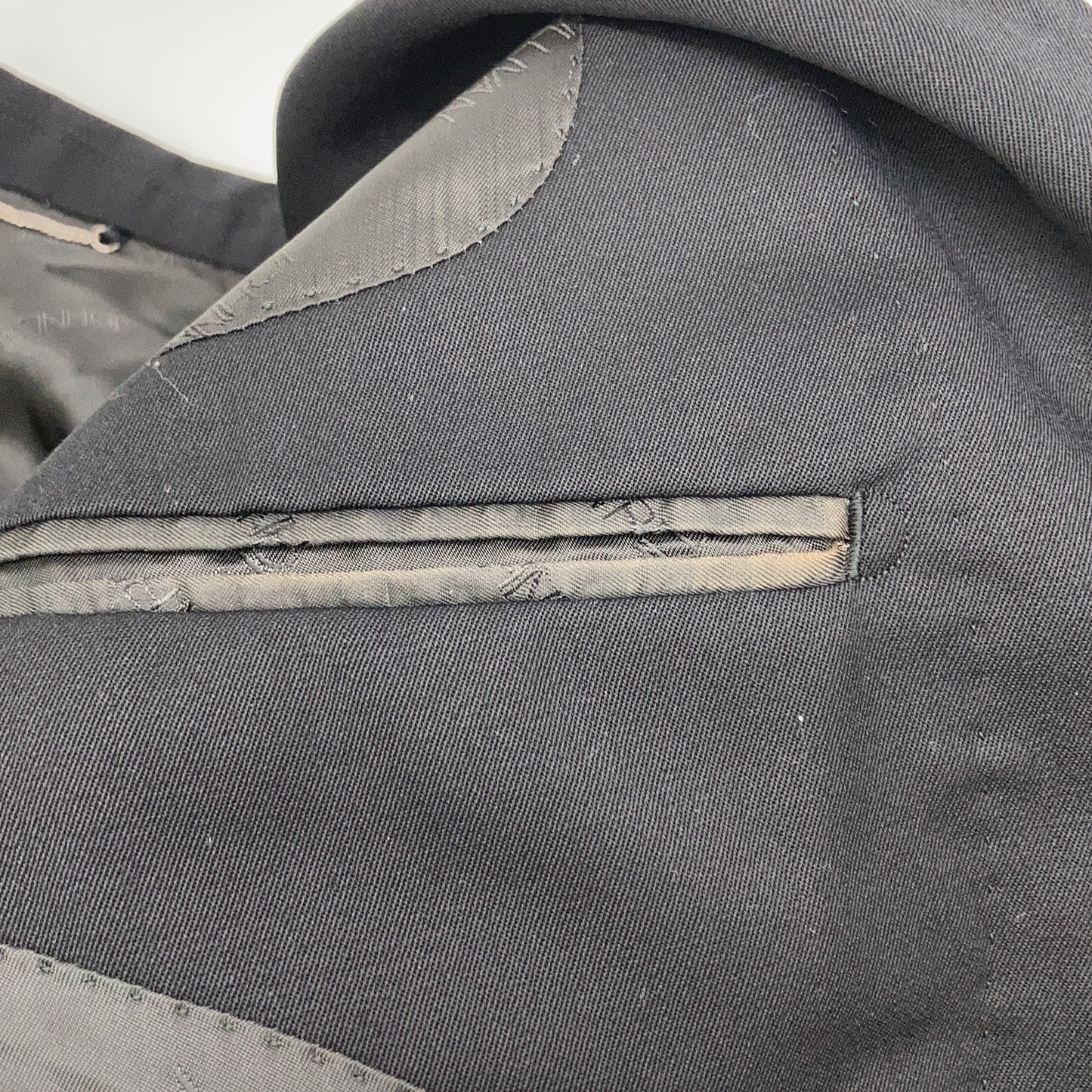 黑色 JLS-01-09 羊毛 单排扣西装夹克 夹克 34 男士