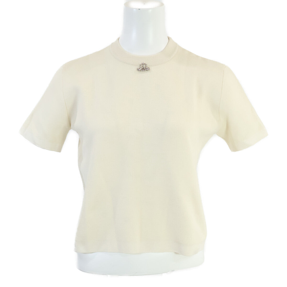 HERMES 【美品/国内正規】5H2679D2 Palefroi Remix Short-sleeved Knit Sweater/ Top