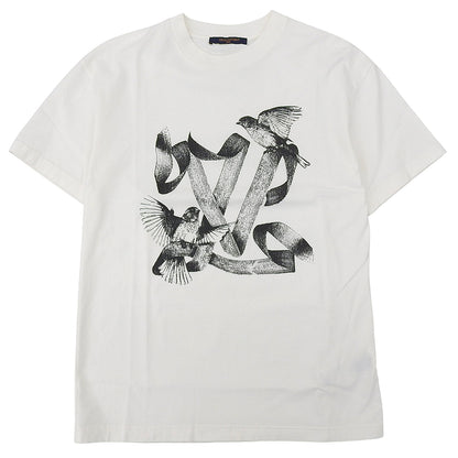 LOUIS VUITTON 路易威登 印花T恤 男士上衣 白色 S RM232 NPG HPY83W 上衣
