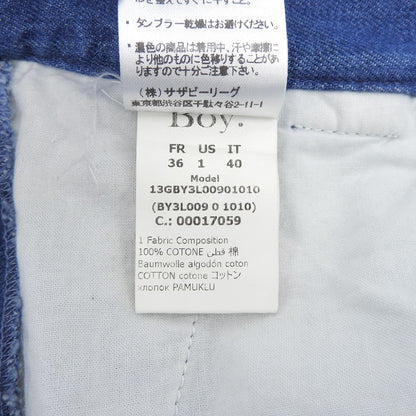 Band of Outsiders バンドオブアウトサイダーズ 美品 コットン デニムパンツ ボトムス レディース ブルー 1 ボトムス