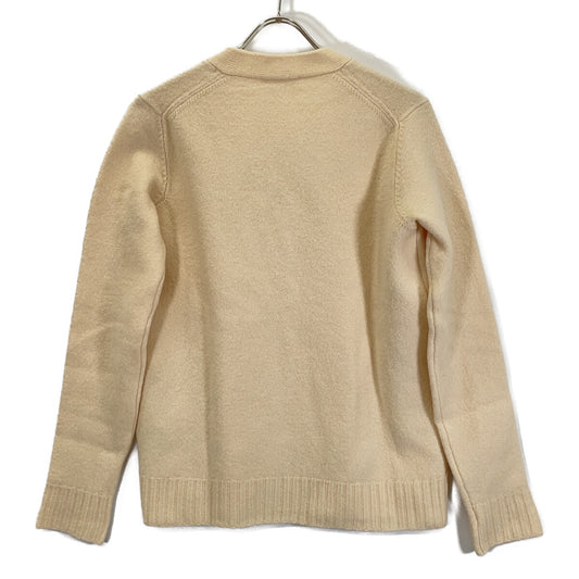 JIL SANDER ジルサンダー 23AW J02GP0055 アイボリー ウール カーディガン トップス