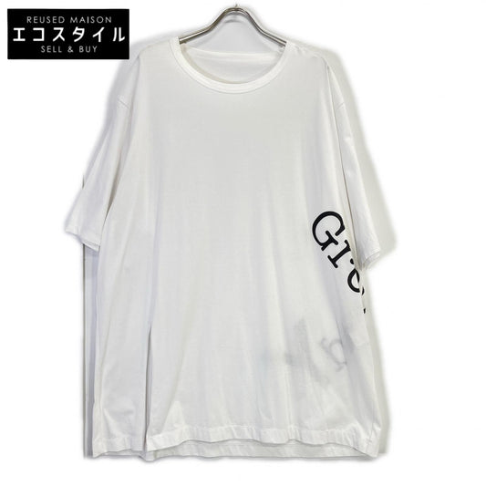 Ground Y グラウンドワイ ホワイト GA-T22-040 ロゴジャンボグラフィック Tシャツ トップス