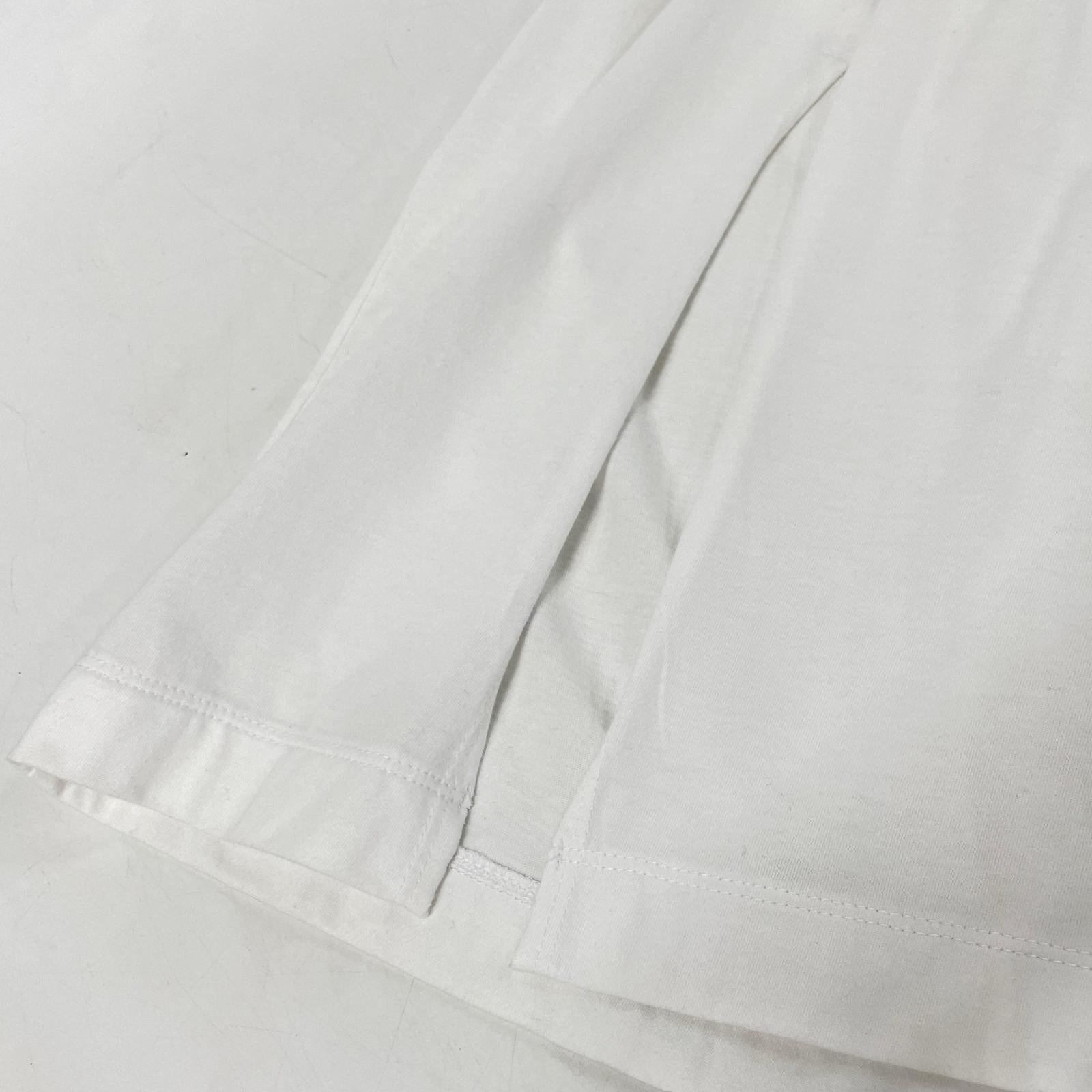 Ground Y グラウンドワイ ホワイト GA-T22-040 ロゴジャンボグラフィック Tシャツ トップス