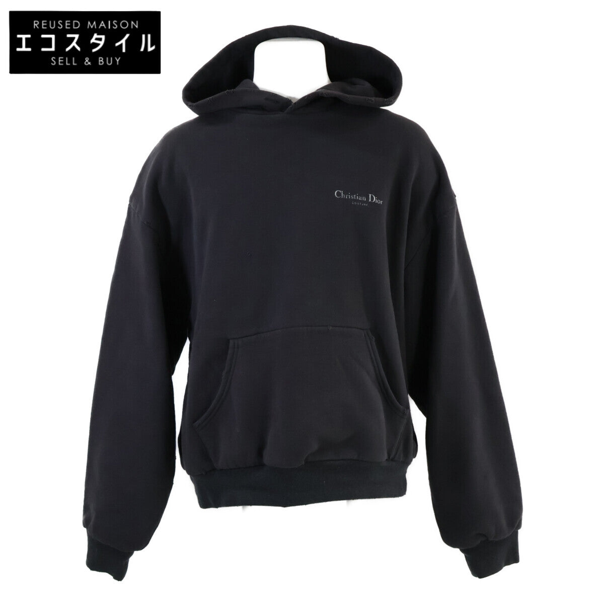 DIOR ディオール 【国内正規】343J691A0878 ダメージ加工 プルオーバー パーカー/ トップス