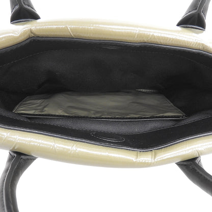 VASIC ヴァジック 美品 CUSH MINI 2WAY ハンドバッグ ショルダーバッグ レディース カーキ×ブラック ハンドバッグ