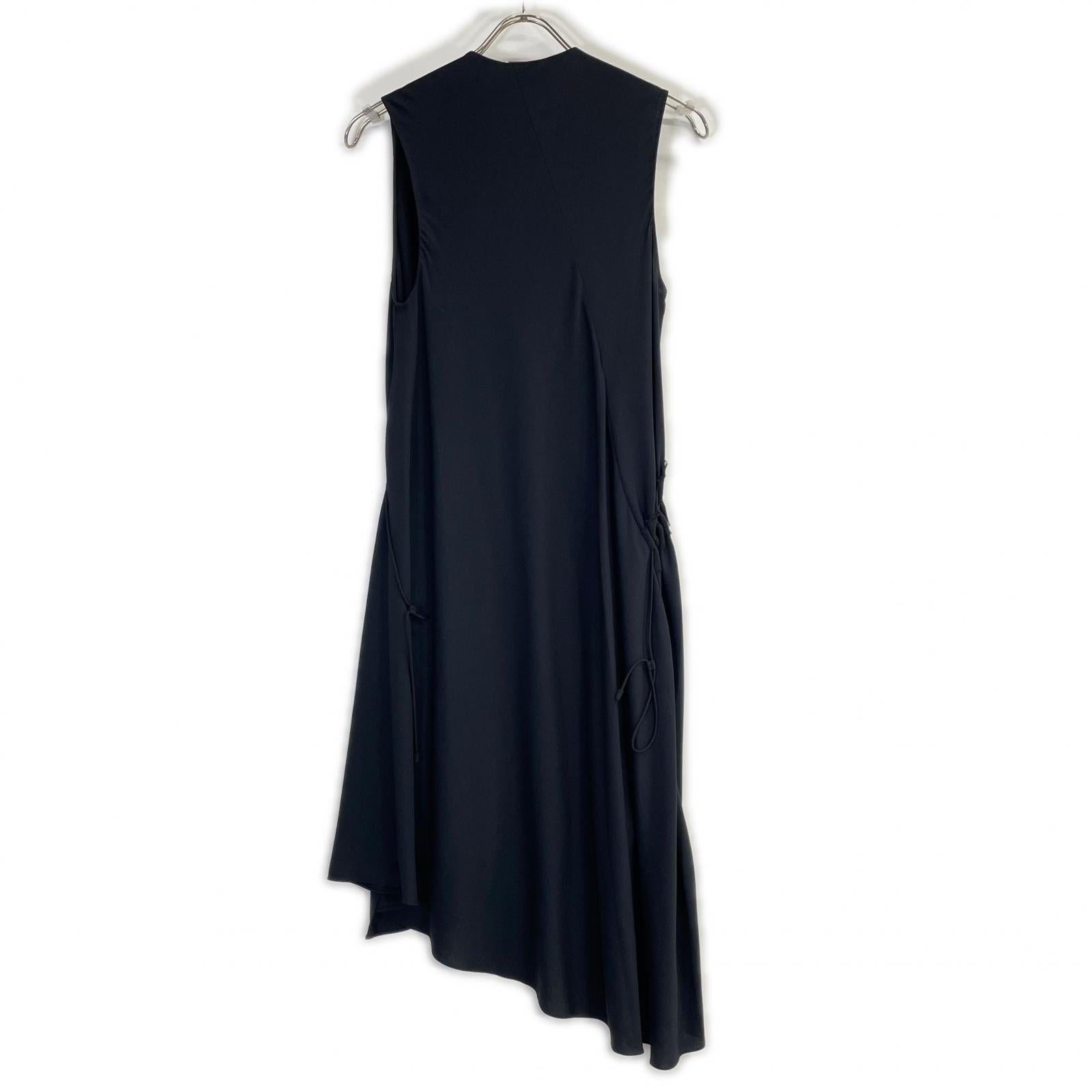 3.1 Phillip lim スリーワンフィリップリム ブラック F115-9656OTS ノースリーブウエストレースワンピース ワンピース
