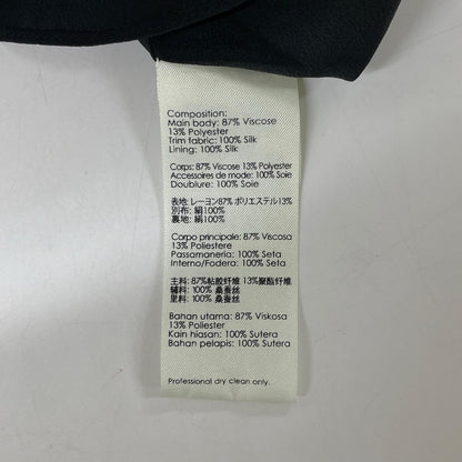 3.1 Phillip lim スリーワンフィリップリム ブラック F115-9656OTS ノースリーブウエストレースワンピース ワンピース