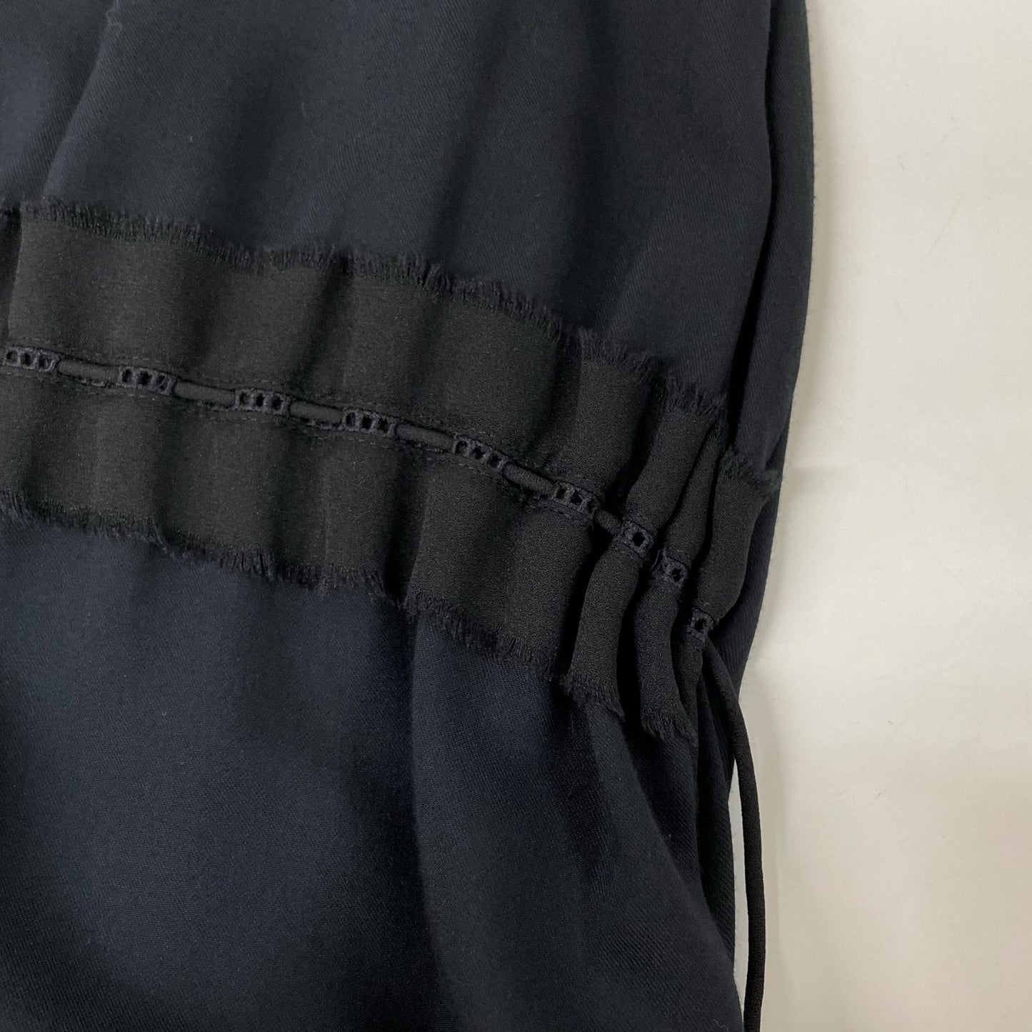 3.1 Phillip lim スリーワンフィリップリム ブラック F115-9656OTS ノースリーブウエストレースワンピース ワンピース