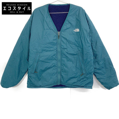 Turquoise/Purple Reversible Extreme Pile Cardigan Jacket L Men's