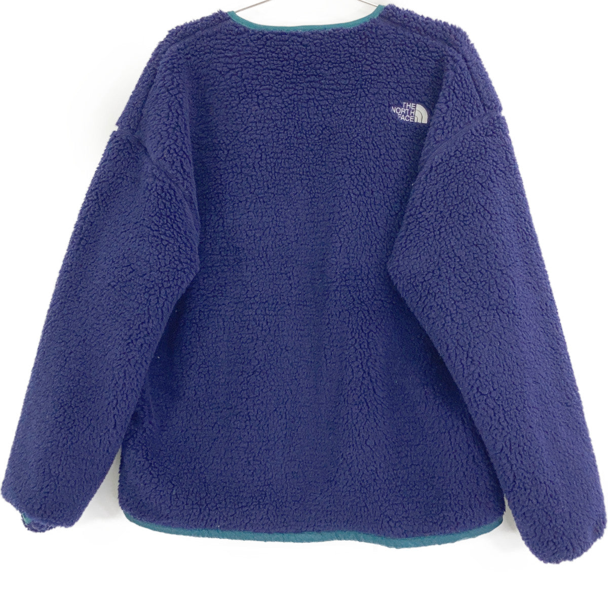 Turquoise/Purple Reversible Extreme Pile Cardigan Jacket L Men's