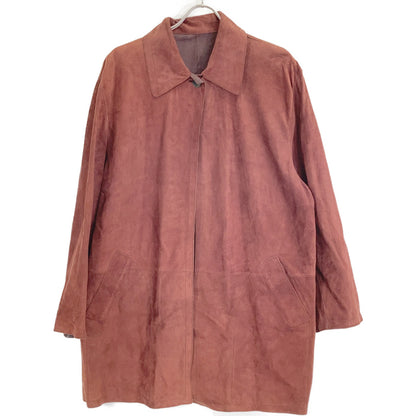 LOEWE Bordeaux 18147 Reversible Leather Coat