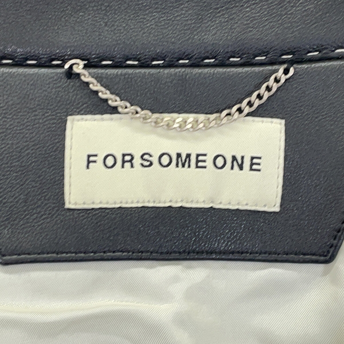 FORSOMEONE FORSOMEONE 米色/黑色 78000448 田佃夹克 夹克