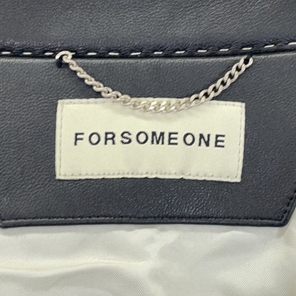 FORSOMEONE FORSOMEONE 米色/黑色 78000448 田佃夹克 夹克