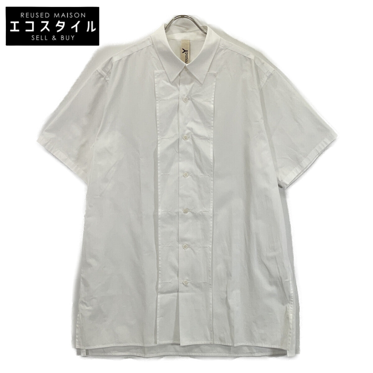 Ground Y White GS-B07-001 Cotton Shirt Top
