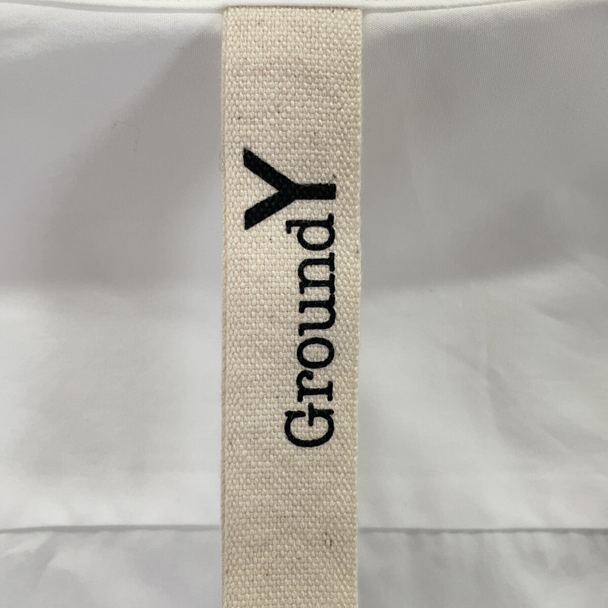 Ground Y White GS-B07-001 Cotton Shirt Top