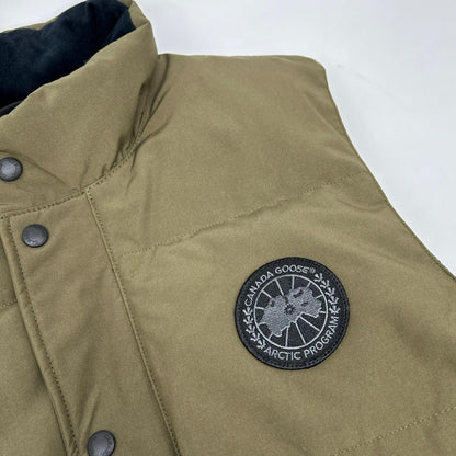 CANADA GOOSE Military Green 4154MB Freestyle Down Vest S