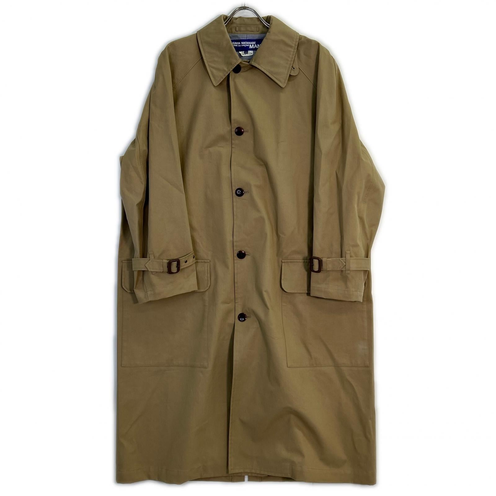 JUNYA WATANABE MAN ジュンヤワタナベマン ベージュ 2019AW WD-C009 コットンギャバジン ステンカラーコート コート