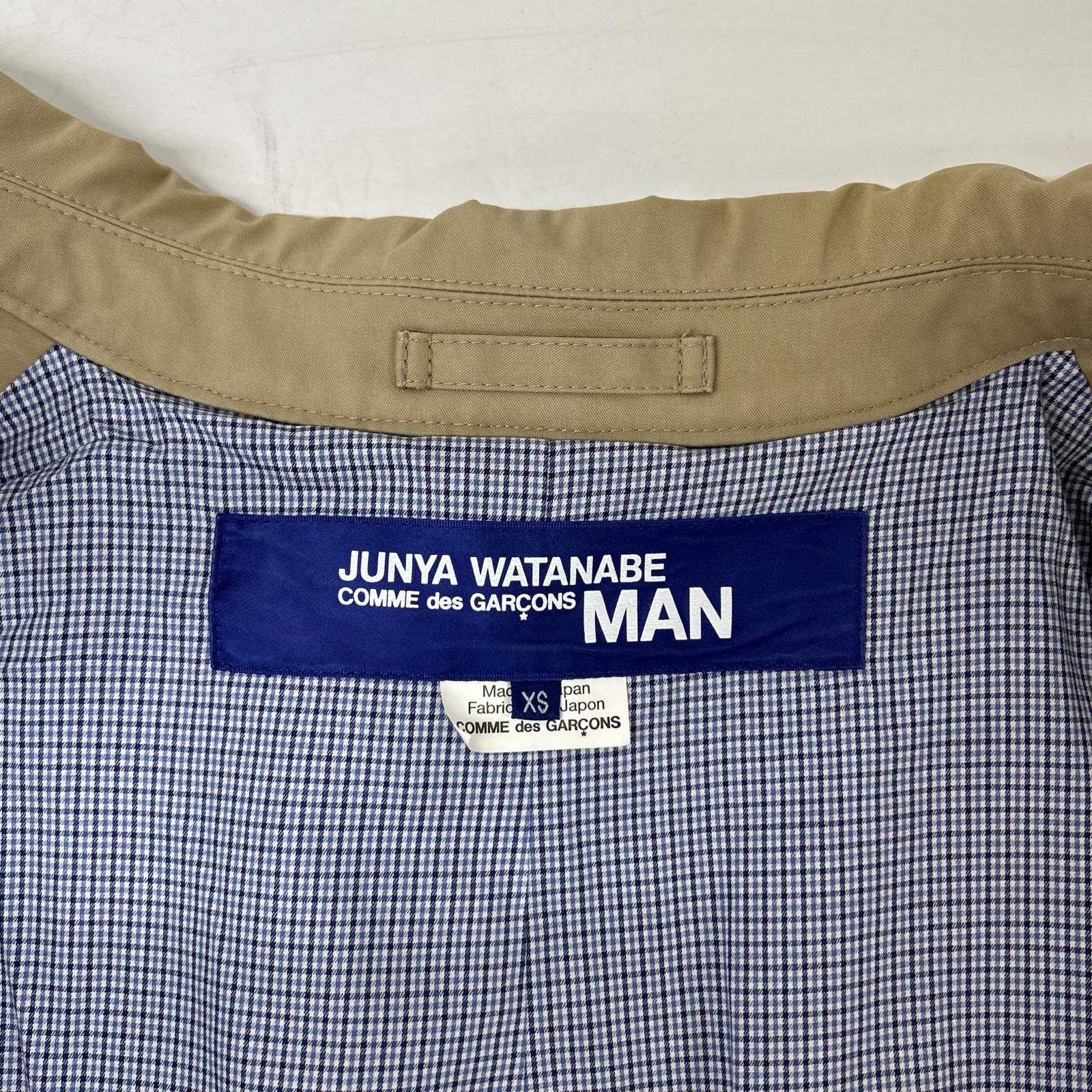 JUNYA WATANABE MAN ジュンヤワタナベマン ベージュ 2019AW WD-C009 コットンギャバジン ステンカラーコート コート
