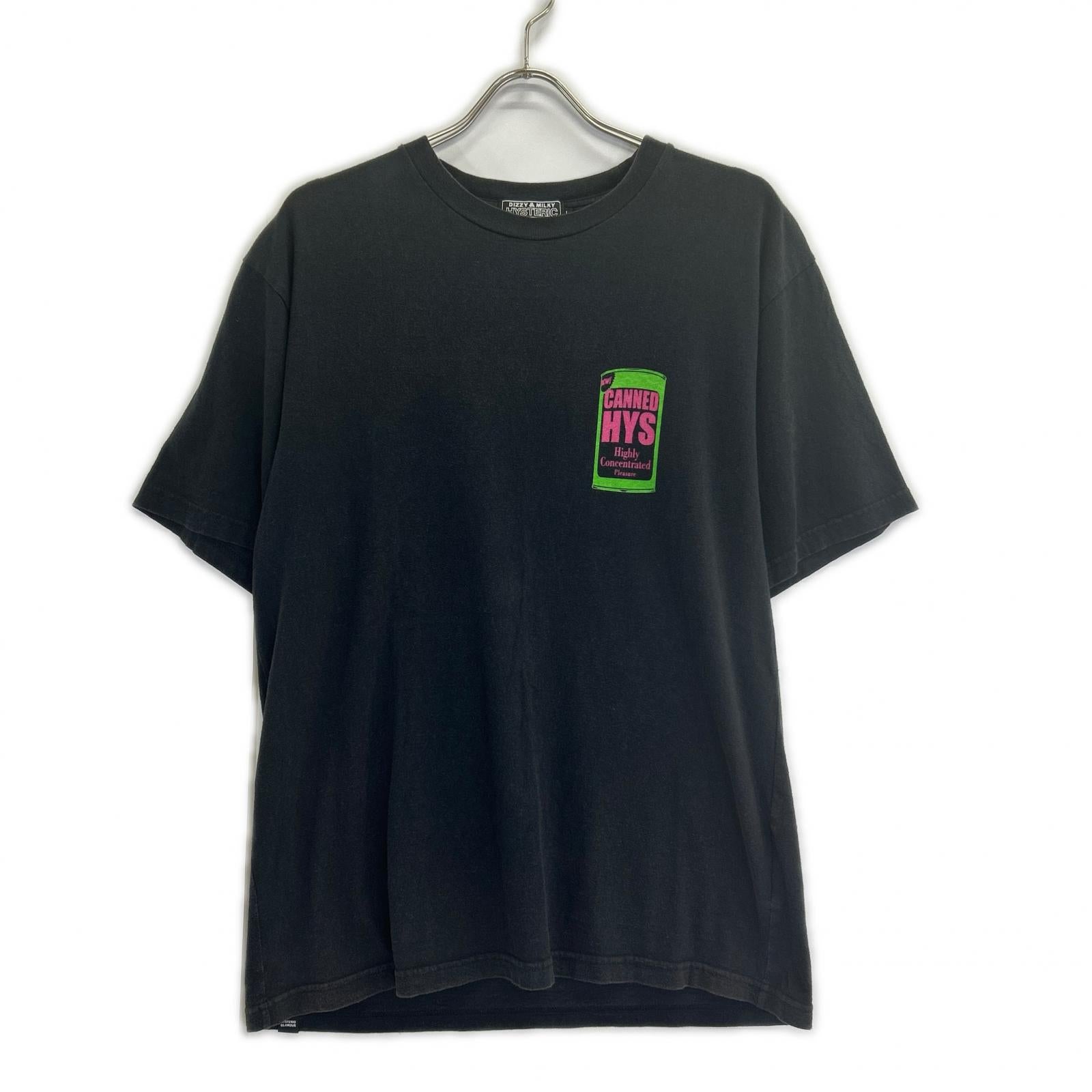 HYSTERIC GLAMOUR ヒステリックグラマー ブラック 02241CT07 CANNED
