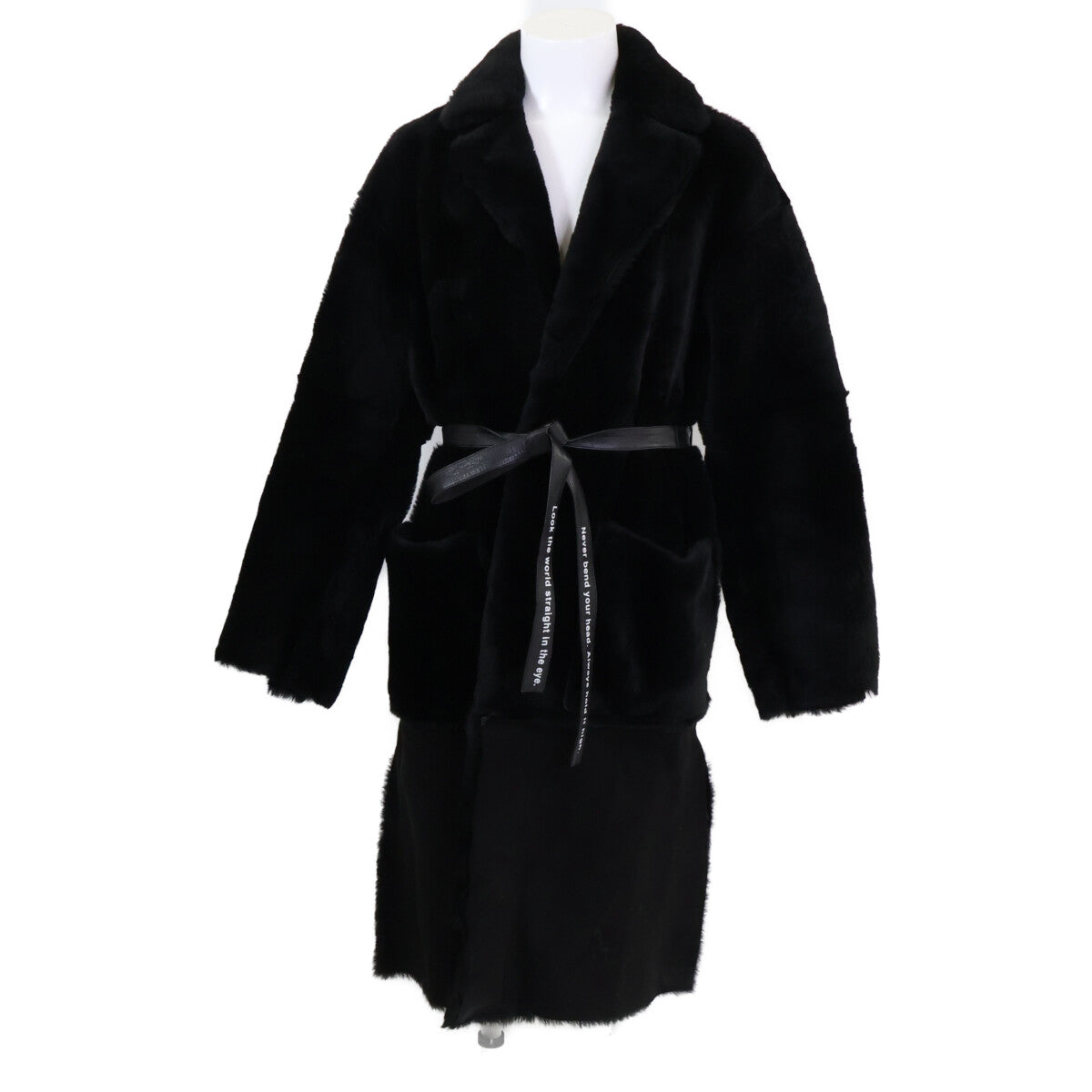 FORSOMEONE 78000030 Sheep Leather Mouton Coat sheepskin mouton coat