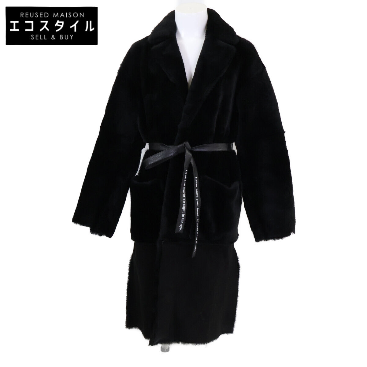 FORSOMEONE 78000030 Sheep Leather Mouton Coat sheepskin mouton coat
