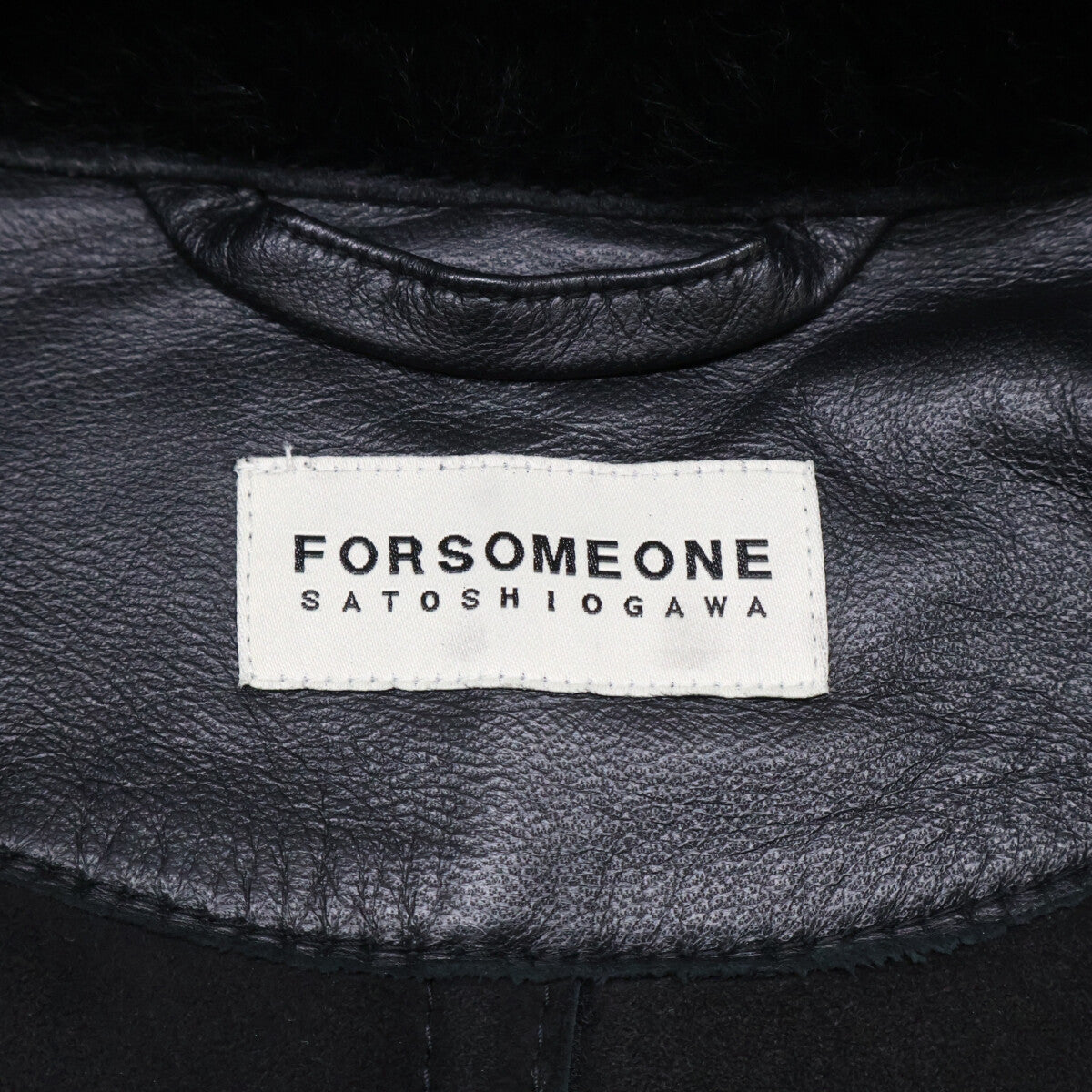 FORSOMEONE フォーサムワン 78000030 Sheep Leather Mouton Coat シープレザー ムートン コート